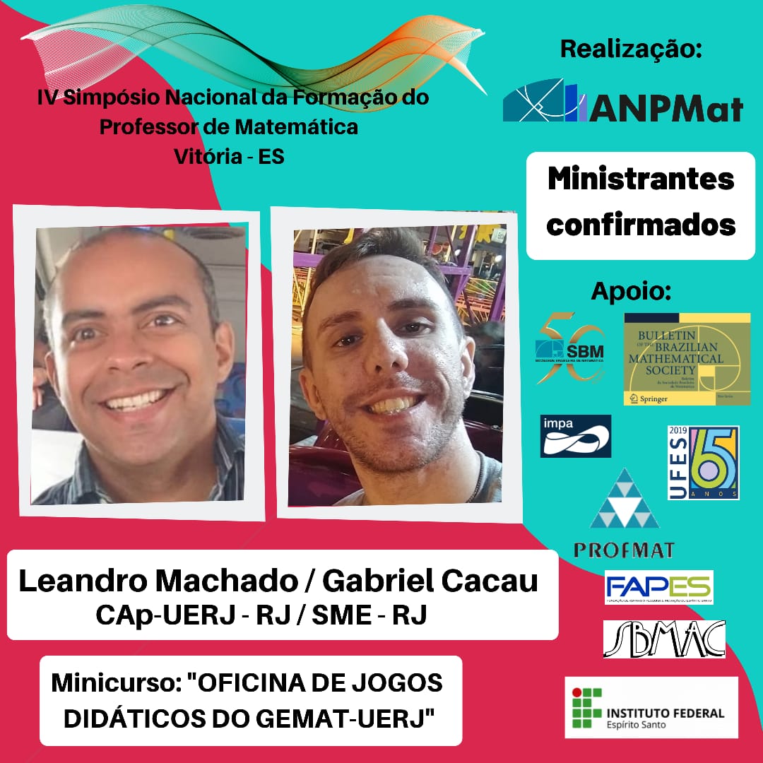 Leandro Machado e Gabriel Cacau