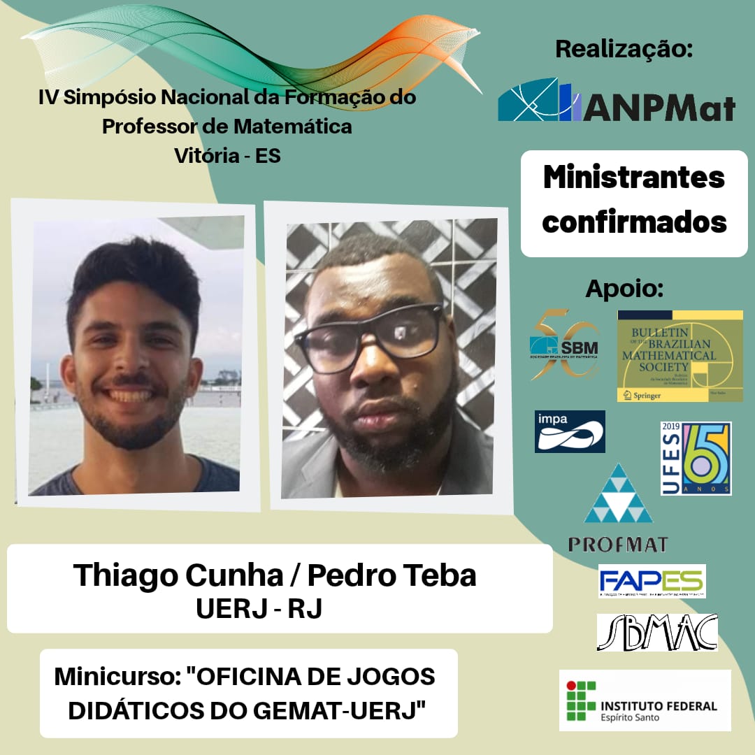 Thiago Cunha e Pedro Teba