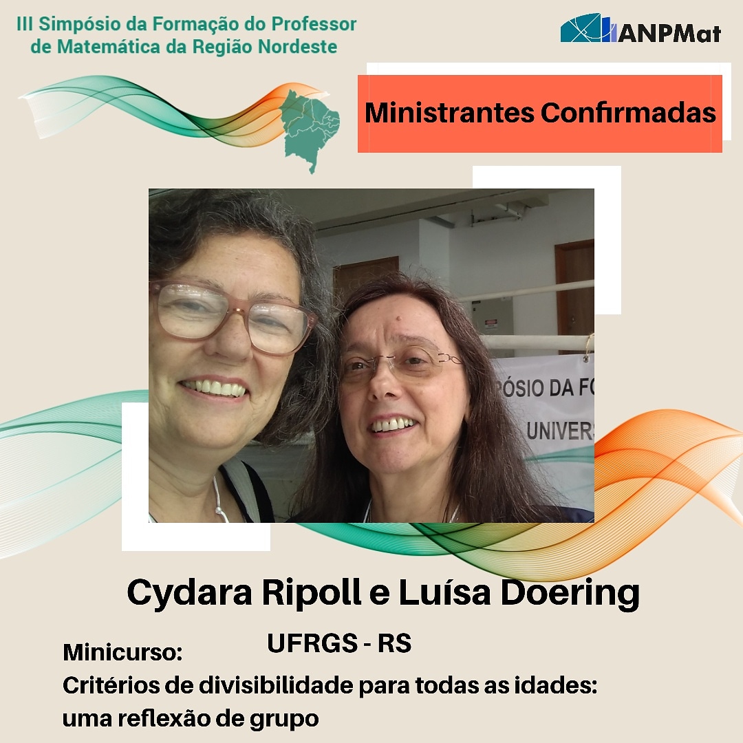 Cydara Ripoll e Luísa Doering