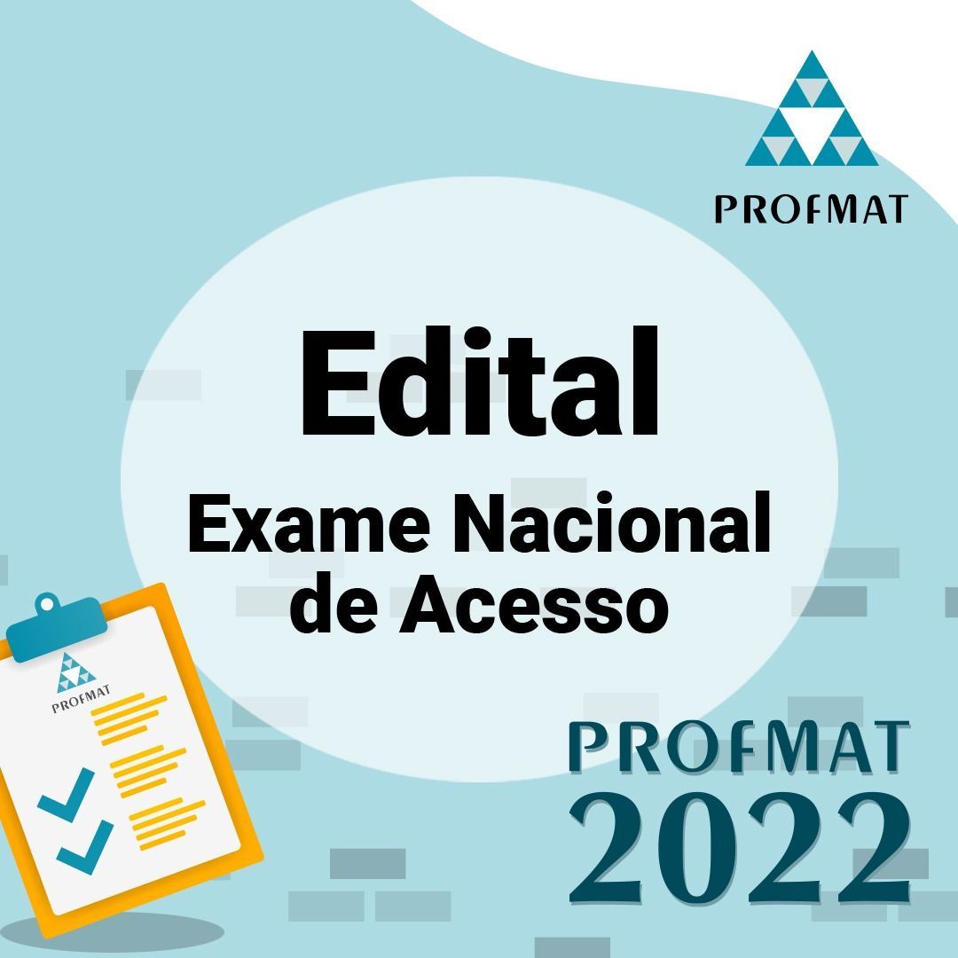 Exame Nacional De Acesso Ao Profmat Anpmat