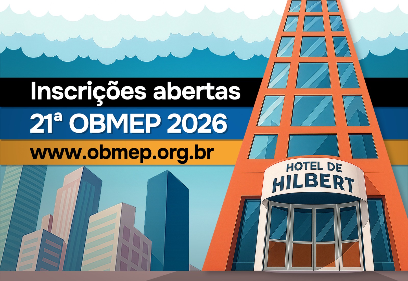 Inscrições abertas para a 21ª OBMEP 2026